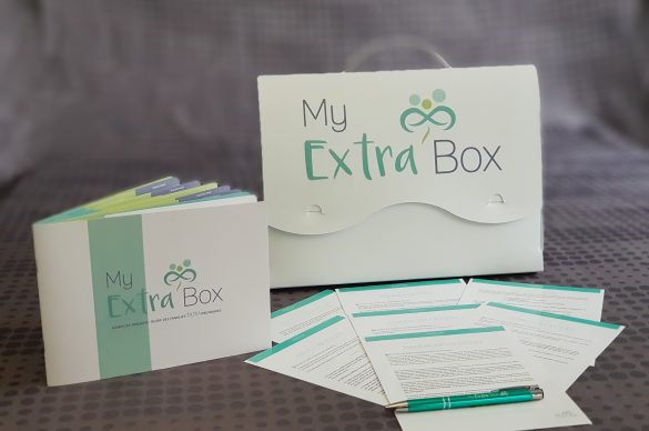 Valisette et fiches My extra box